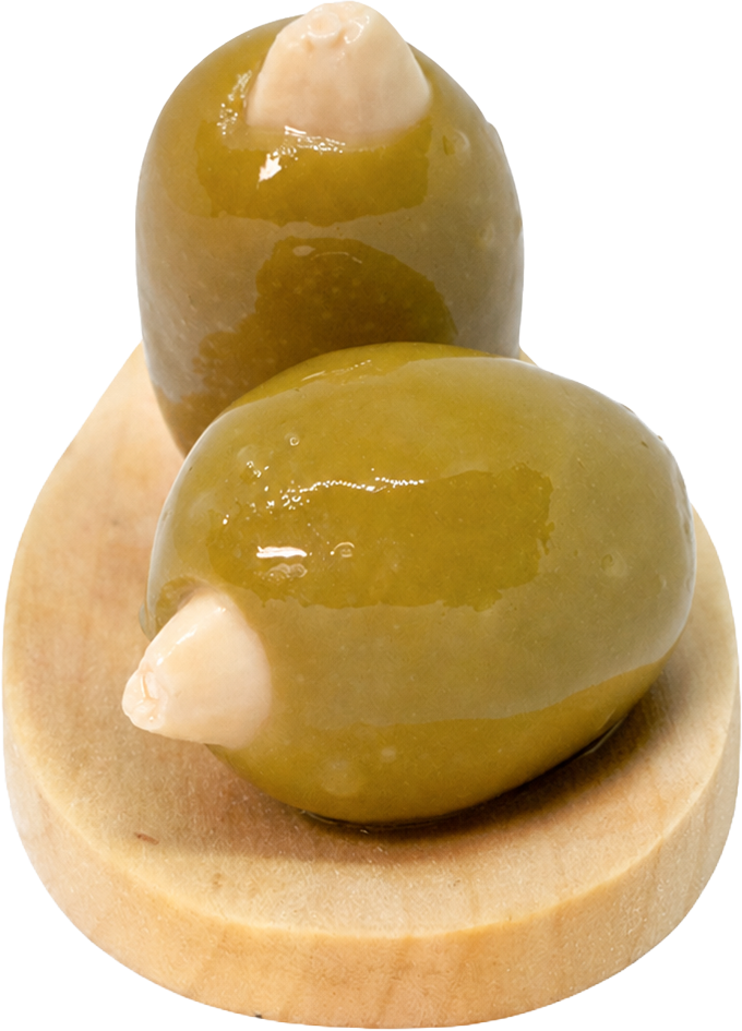 Green Olives Stuffed with Almond