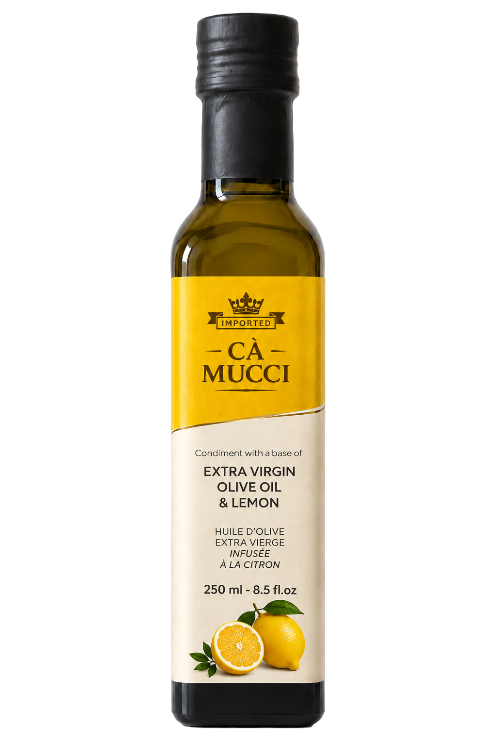 Lemon Infused Extra Virgin Olive Oil