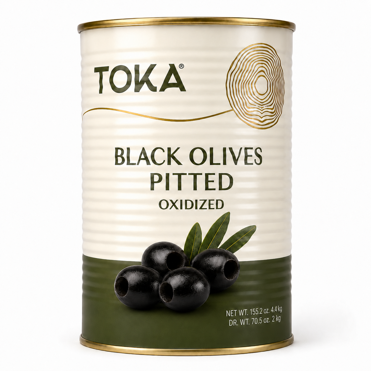 Black Oxidized Pitted Olives