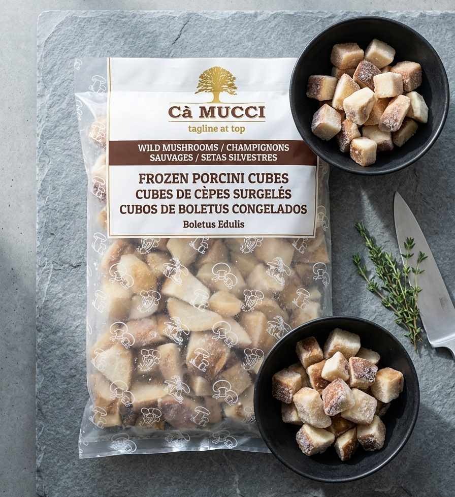 Frozen Porcini Cubes