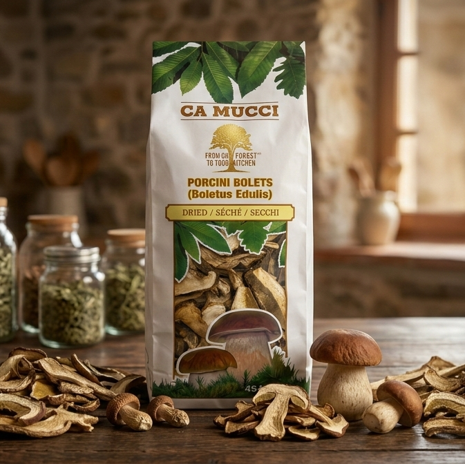 Dried Porcini Mushrooms